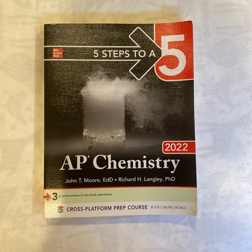 5 Steps to a 5 AP Chemistry Textbook // LIKE NEW